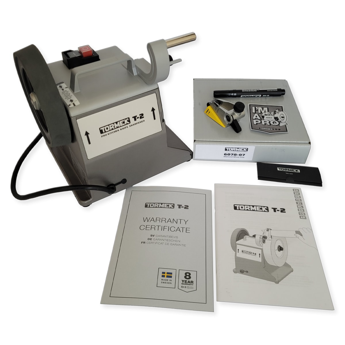 Afiladora Profesional para Cuchillos de Cocina Tormek T2 Piedra Diamantada Grano 60010