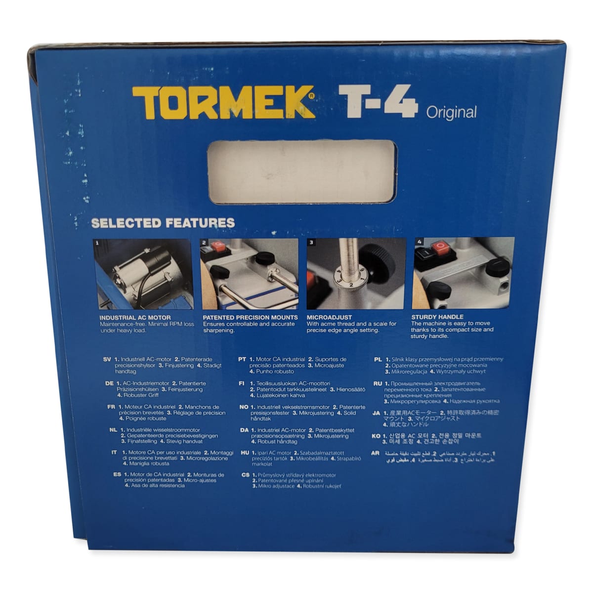 Afiladora Profesional Tormek T4 para Herramientas14