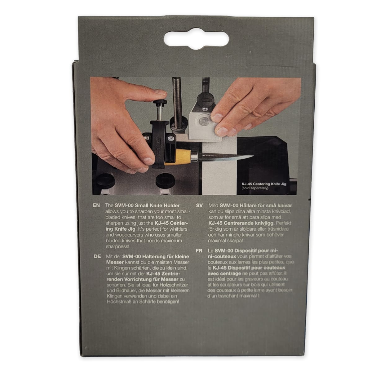 Soporte Tormek SVM-00 para Afilado de Cuchillos de Hojas Cortas6