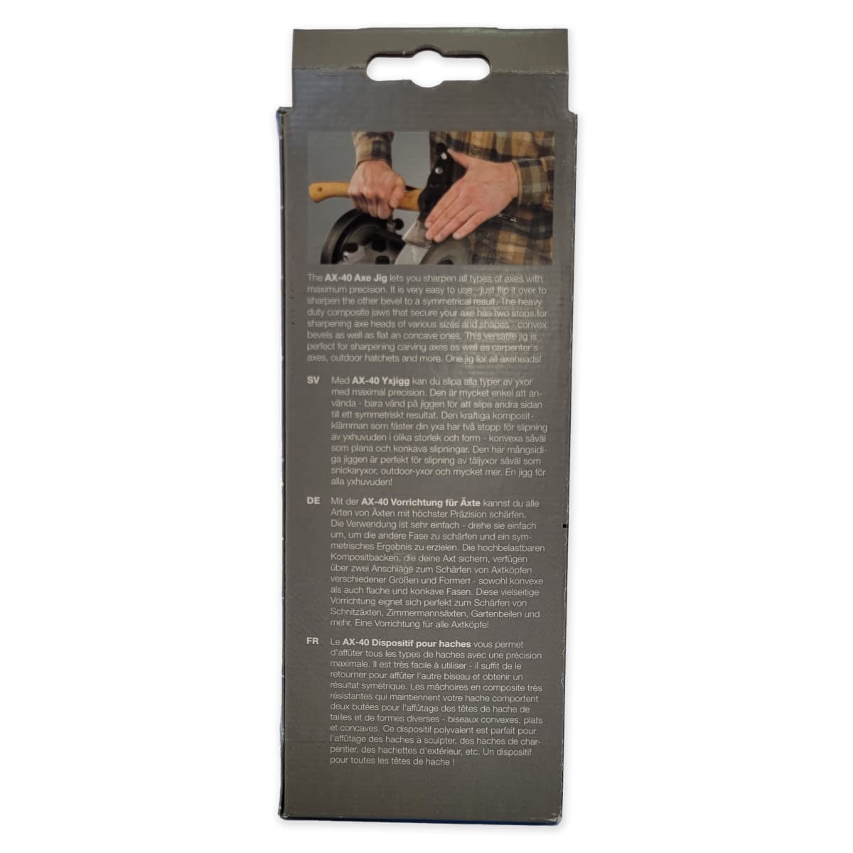 Guia Tormek AX-40 para Afilado de Hachas10