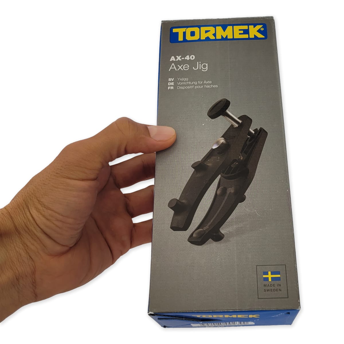 Guia Tormek AX-40 para Afilado de Hachas6