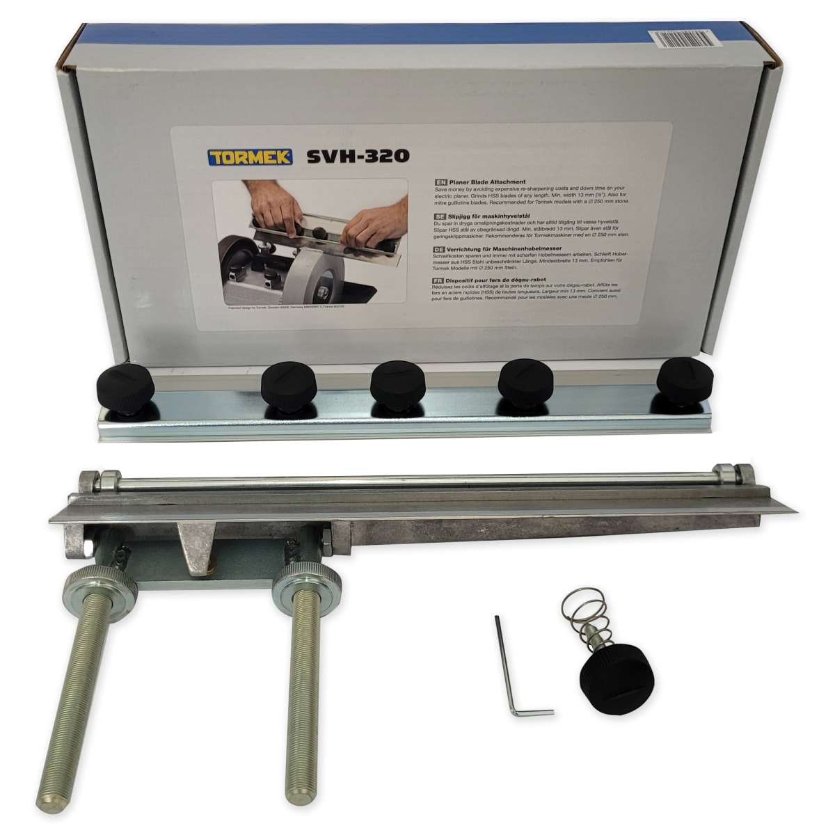 Guia Tormek para Afilado de Cuchillas de Cepilladoras. Mod: SVH-3208