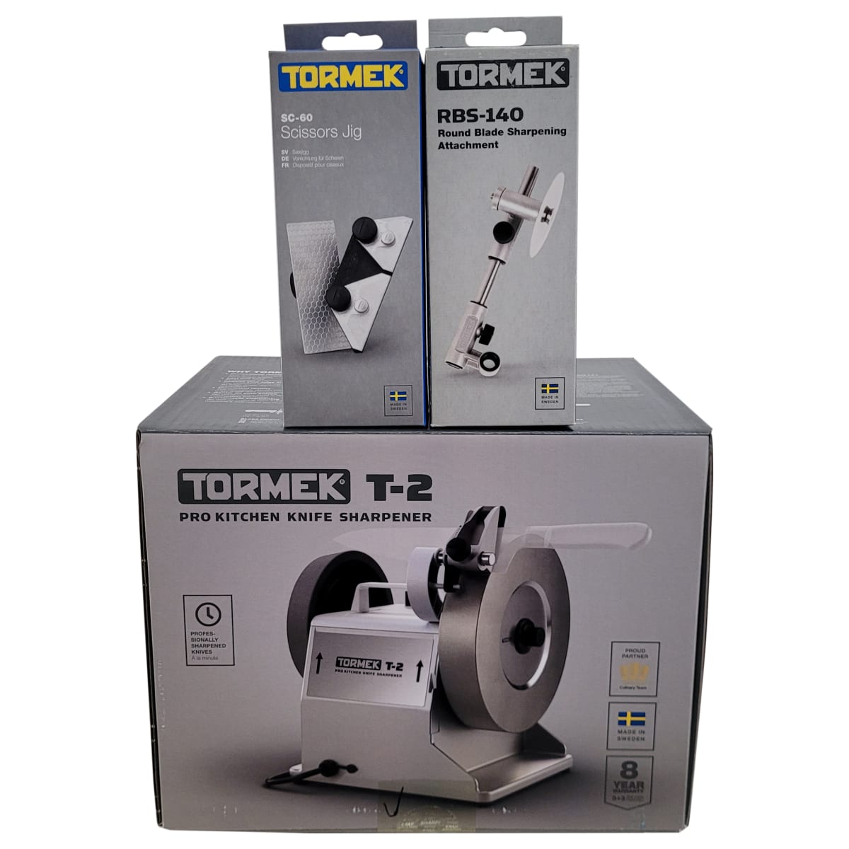 Pack Afiladora Tormek T2 + Guia SC-60 + Guia RBS-1402