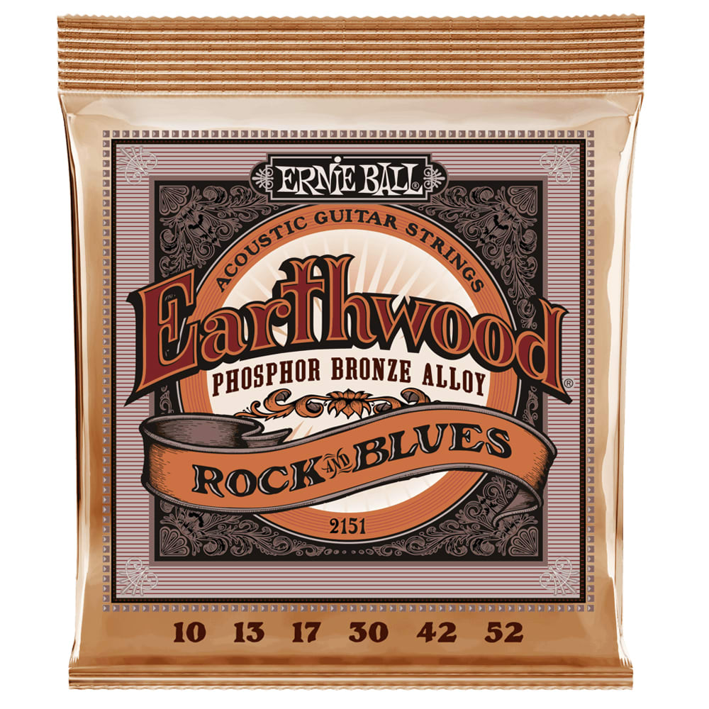 Cuerdas para Guitarra Electroacustica. Mod: 2151. 6-String. Hybrid Slinky .010 - .052 0