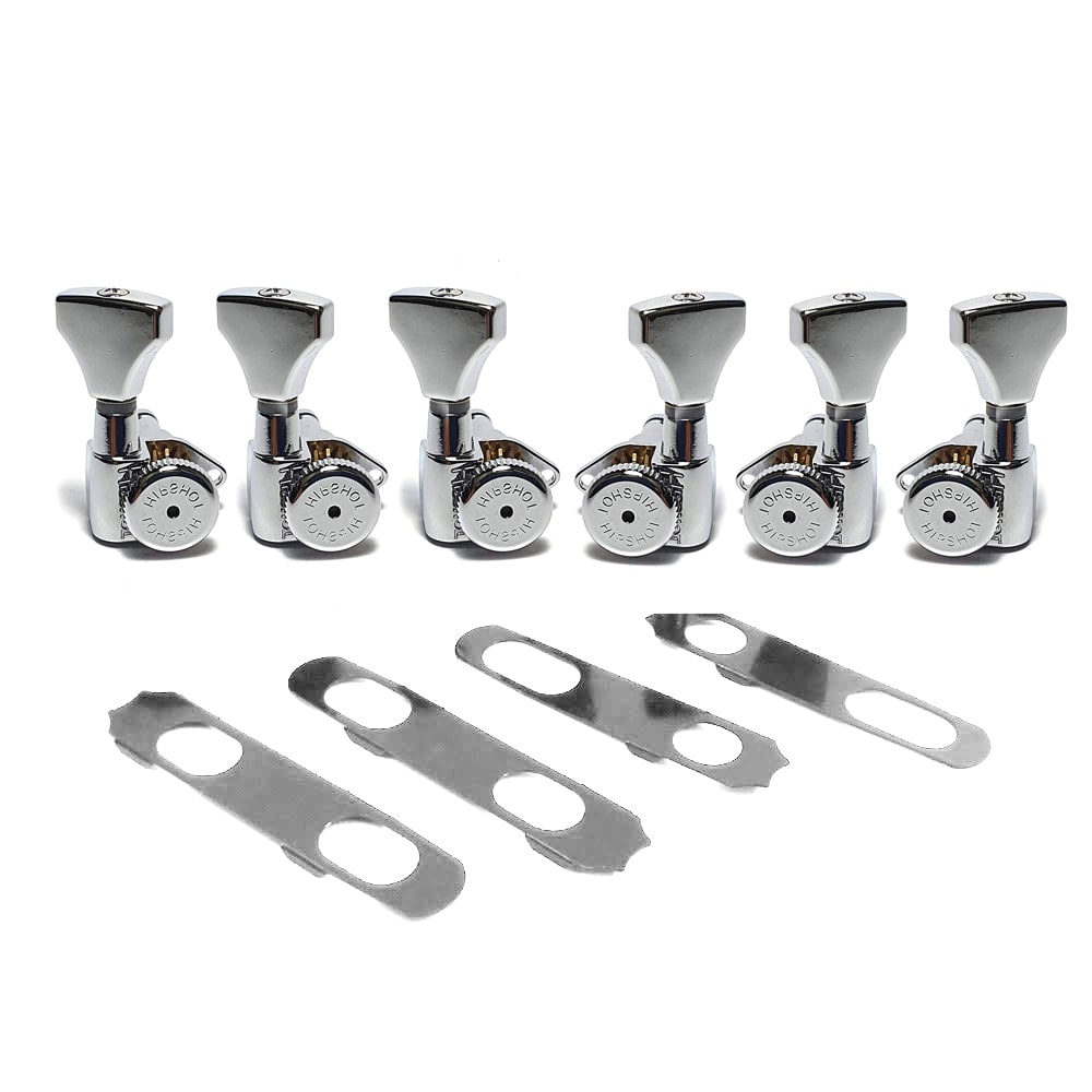 Clavijero Kit 3L-3R con Locking. Mod 6K2GL0C-DHS. Color Chrome 0