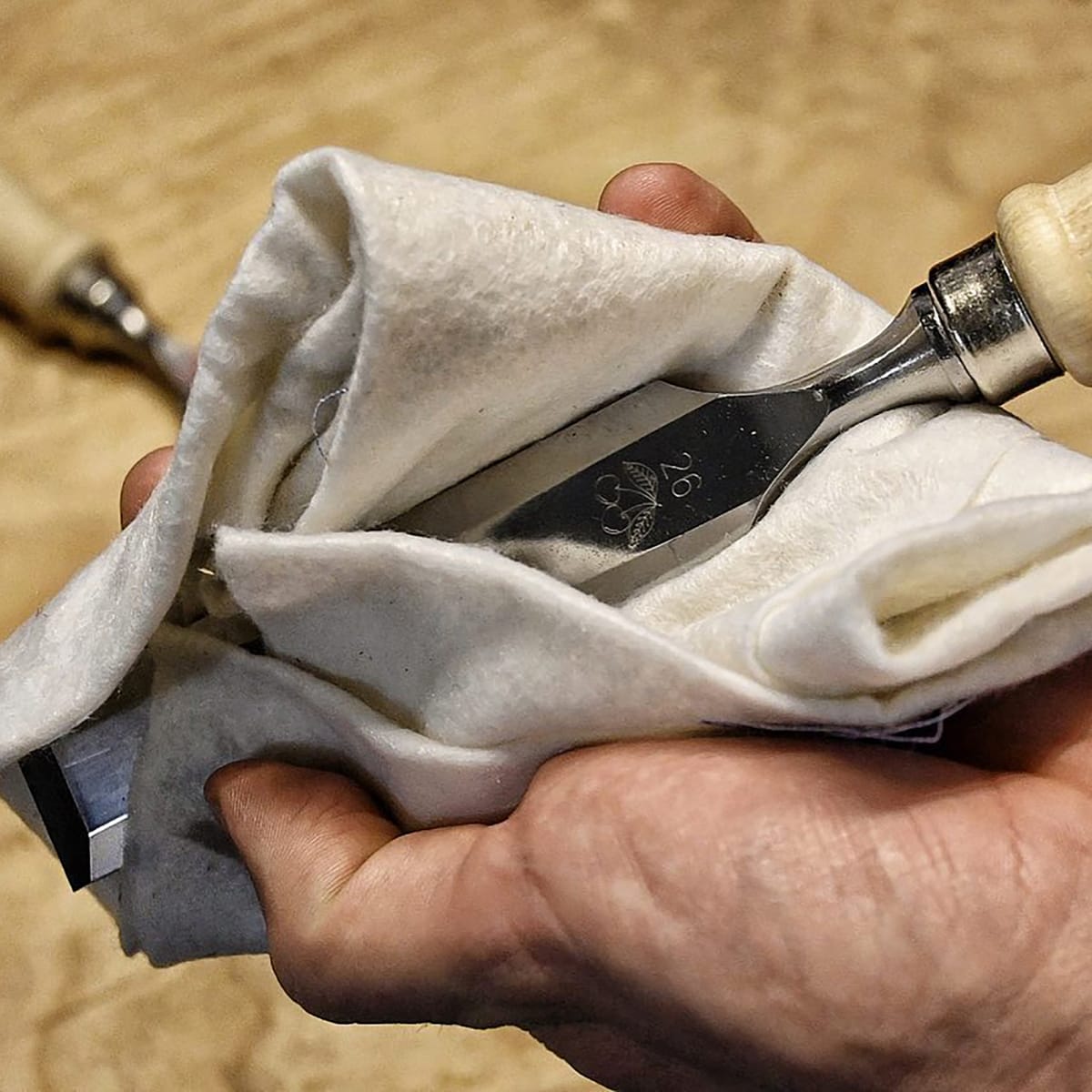 Formon Carpintero Two Cherries 1001 de 26 mm de ancho2