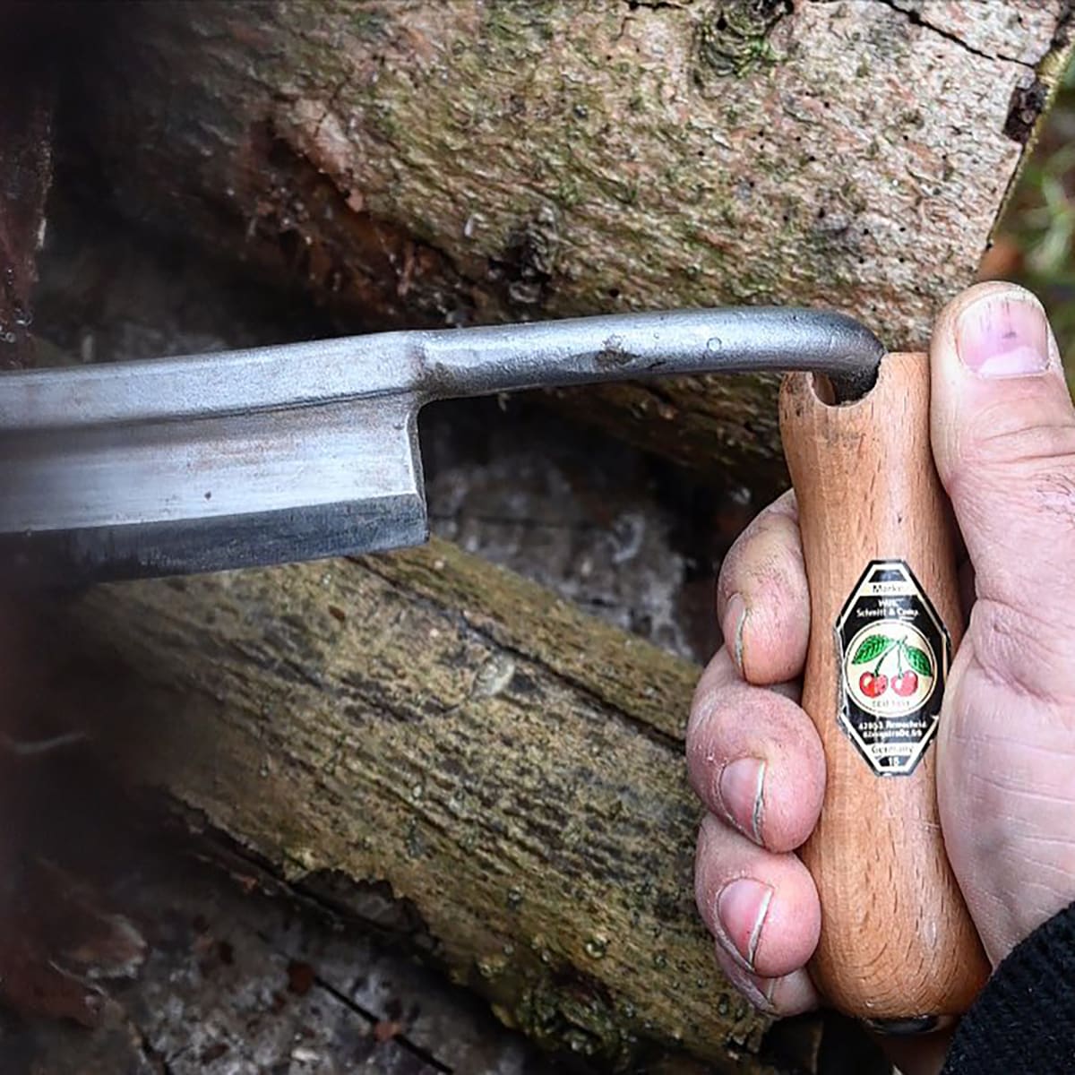 Desbastador Curvo 4002 Two Cherries de 250 mm de Ancho con Dos Mangos14