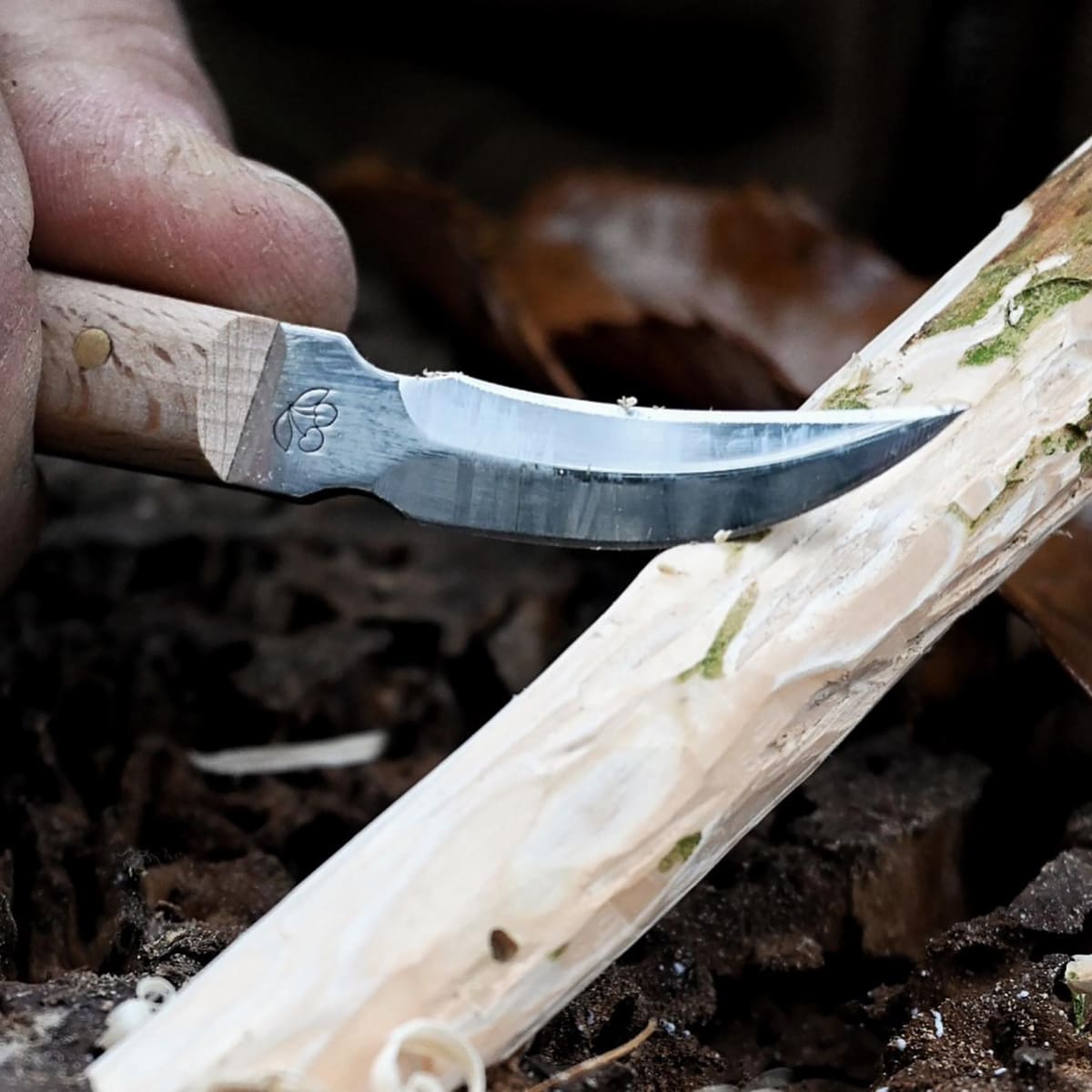 Cuchillo Two Cherries 3353 para Tallado de Madera 0