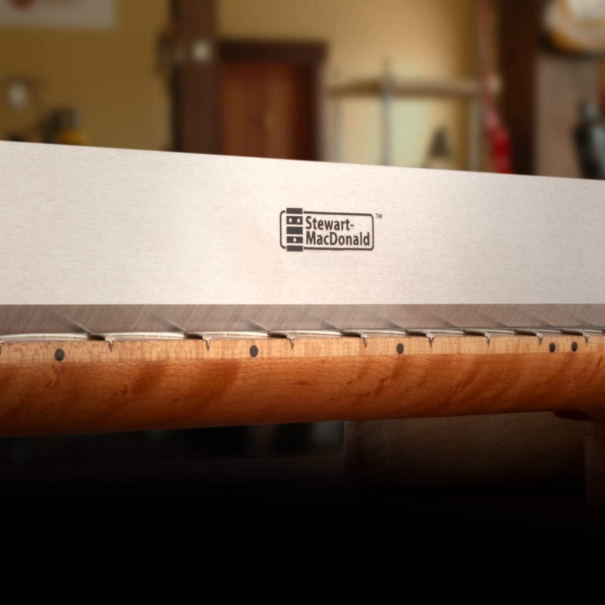 Regla Calibrada de Precision para trastes Stewmac EEUU de 60 cm. Mod: 3799 1