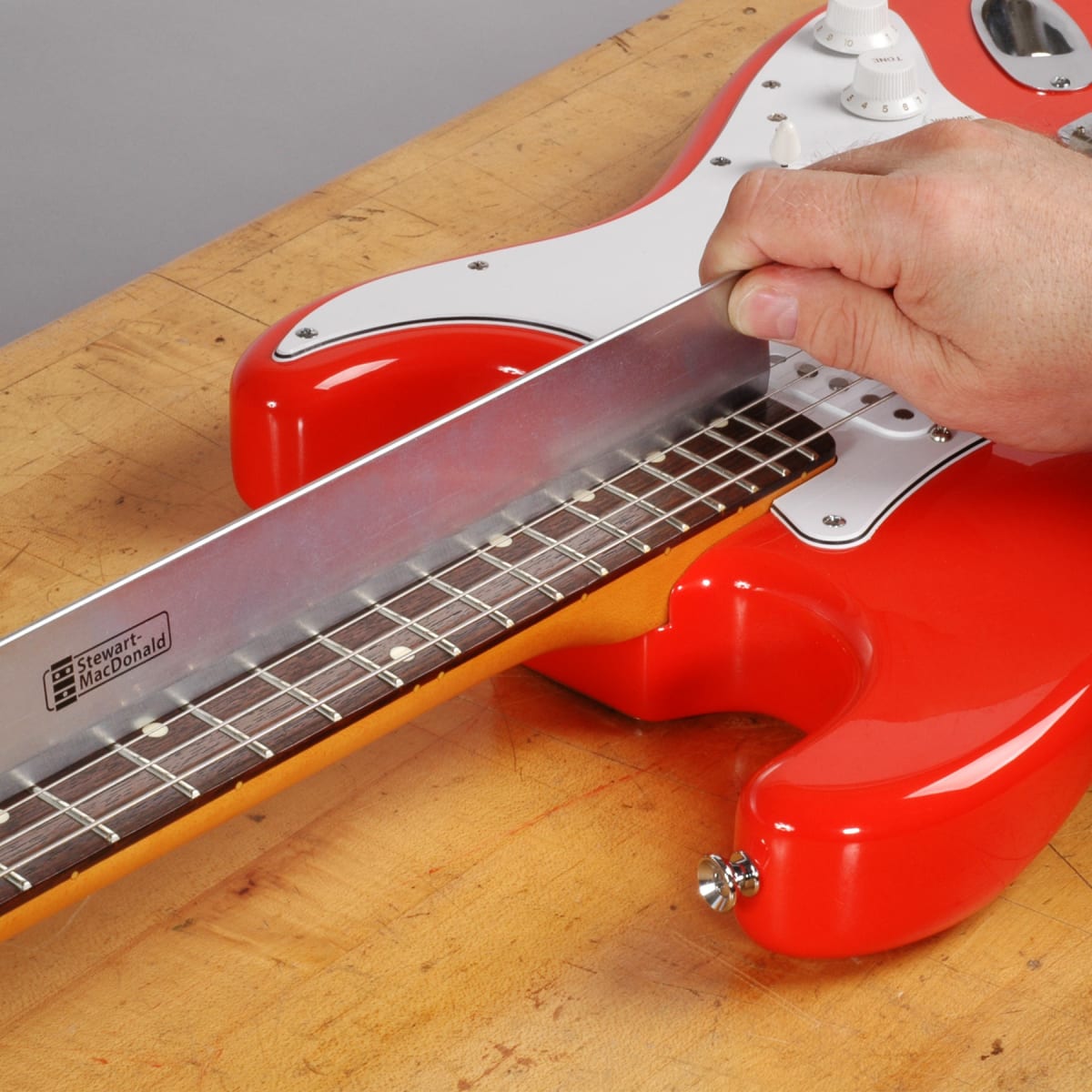 Regla Calibrada de Precision para Trastes Stewmac EEUU de 91 cm . Mod: 38004