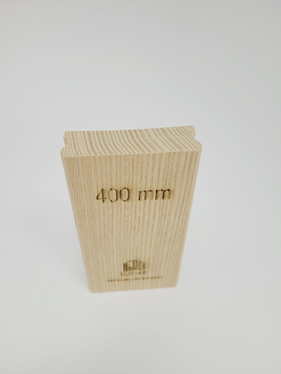 Taco con Radio 400 mm V.2021 para Lijado de Diapason3