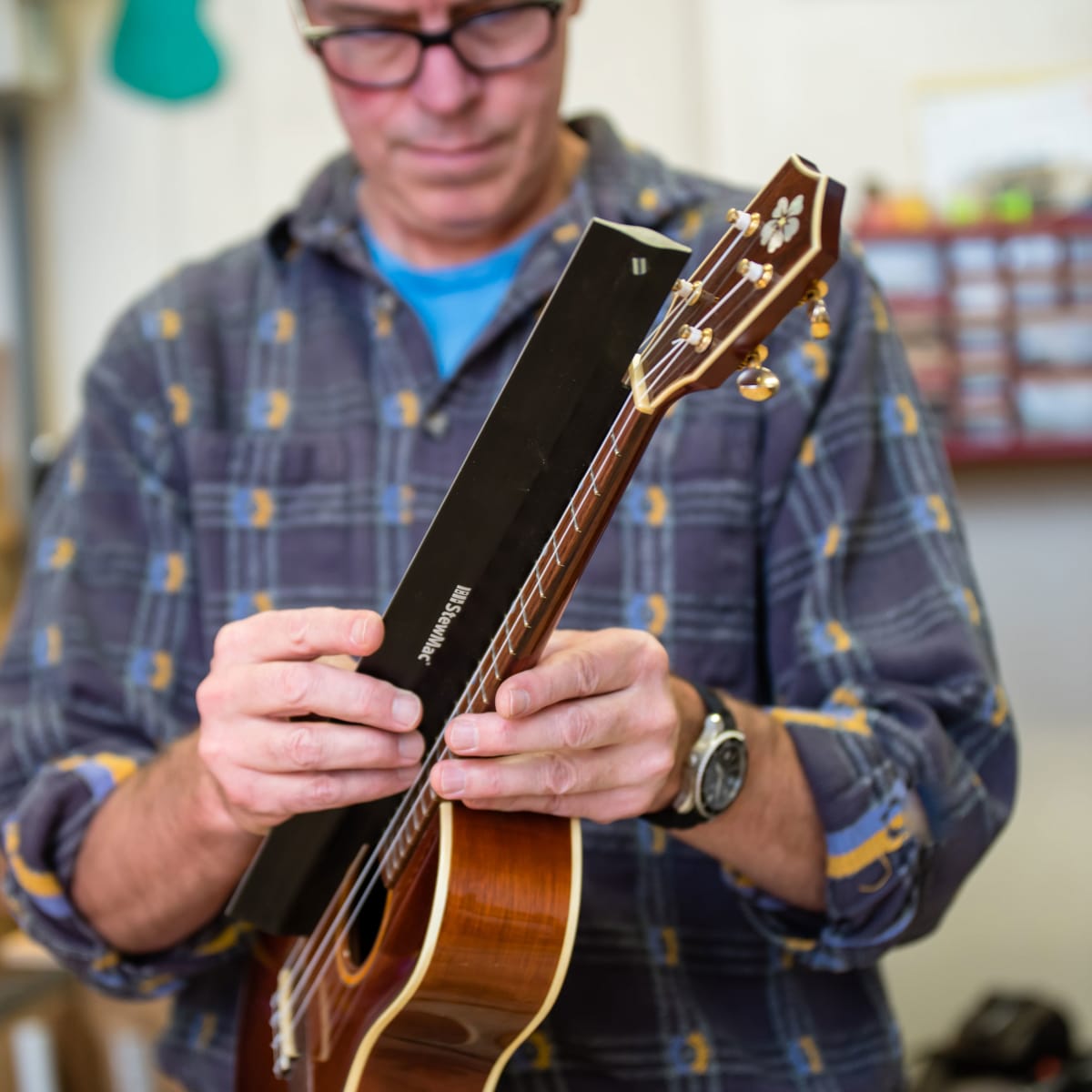 Set de Reglas Stewmac 2-in-1 Precision Straightedge, Combo Tool Set Item # 4016 Original Stewmac EEUU3