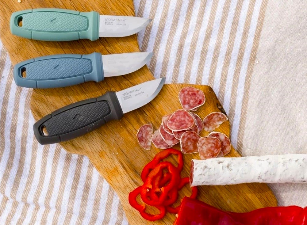 Cuchillo Morakniv 13898 Eldris LightDuty™ (S) Acero Inoxidable Color Mint Green5