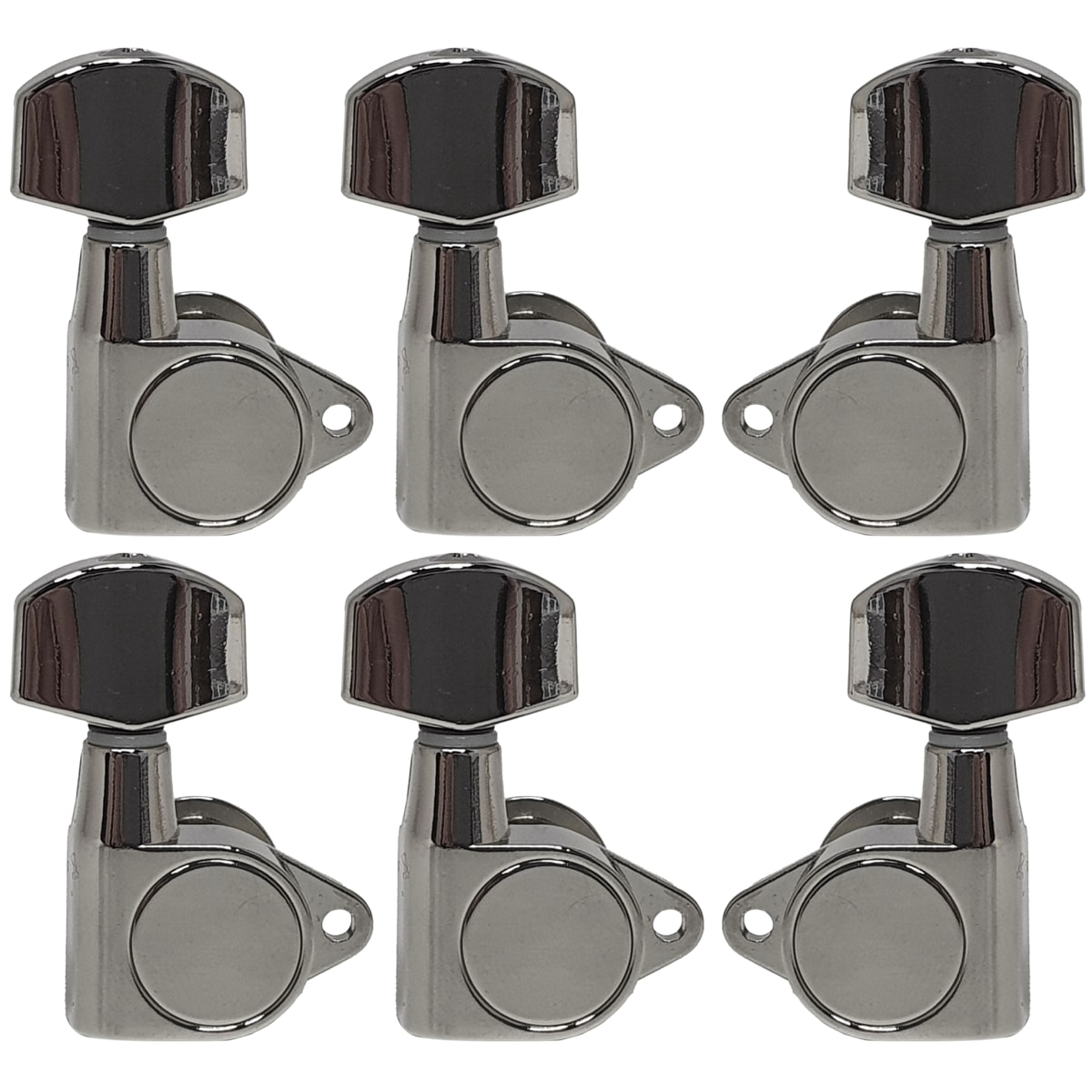 Clavijero 4L-2R para Guitarra Electrica. Mod: GG-101. Chrome 0