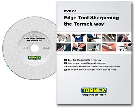 DVD de Instrucciones para Afilado Tormek. Mod: DVD-202