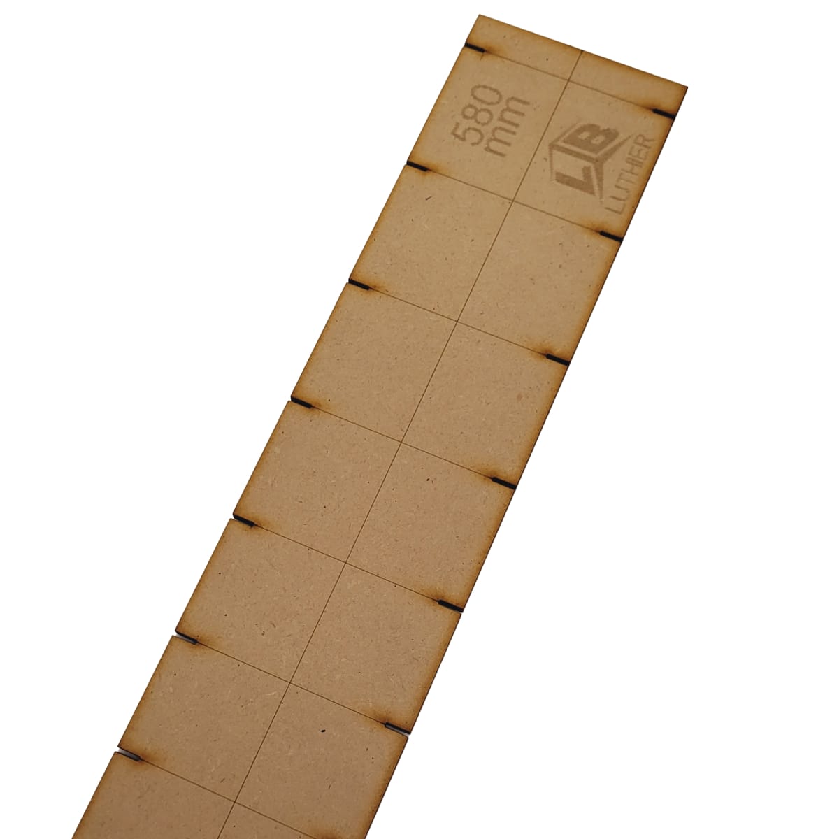 Plantilla en MDF para Diapason de Cuatro Venezolano. Escala 580 0