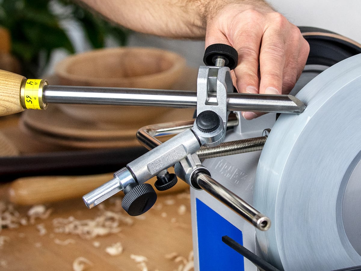 Guia SVD-186 Tormek para Afilado de Gubias para Tallado y Gubias para Torneria10