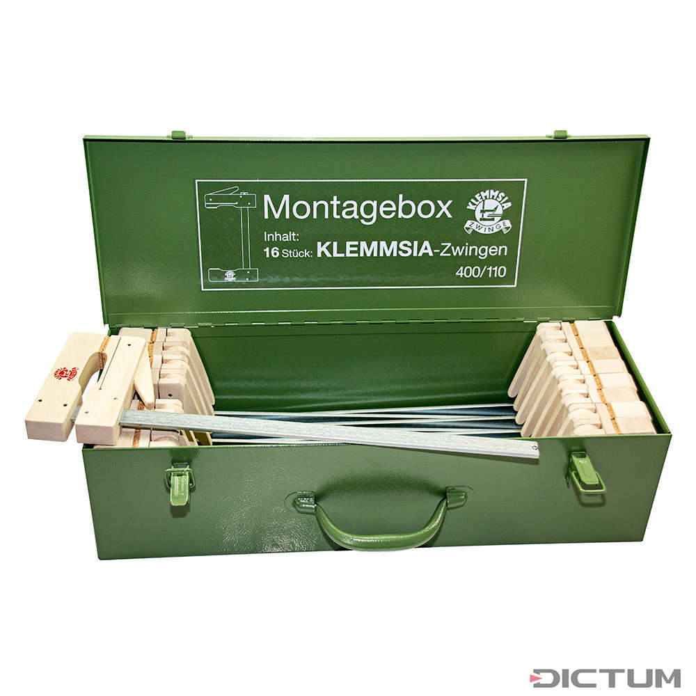 Caja de Prensas Klemmsia. Mod: 0216 Sargento de 400 mm de largo (16 pcs)2