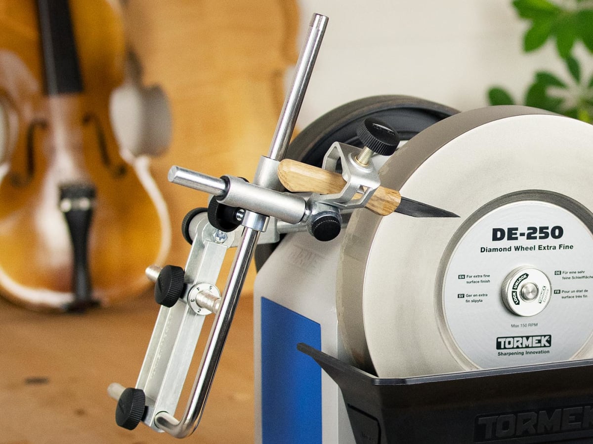 Guia SVD-186 Tormek para Afilado de Gubias para Tallado y Gubias para Torneria9