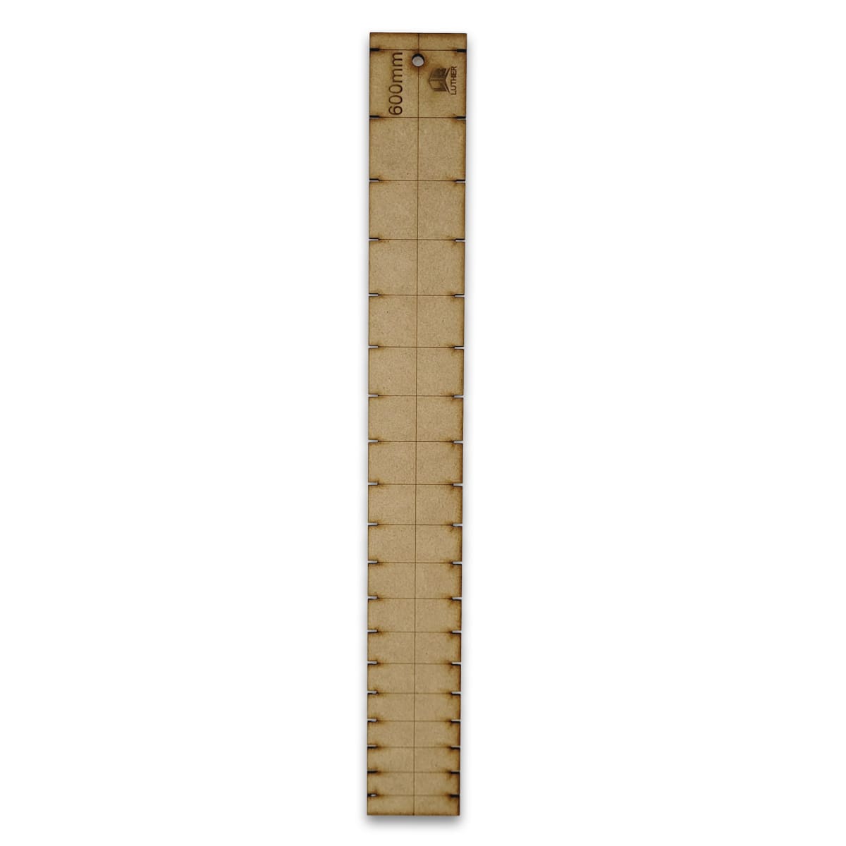 Plantilla en MDF para Diapason Escala 600 mm2