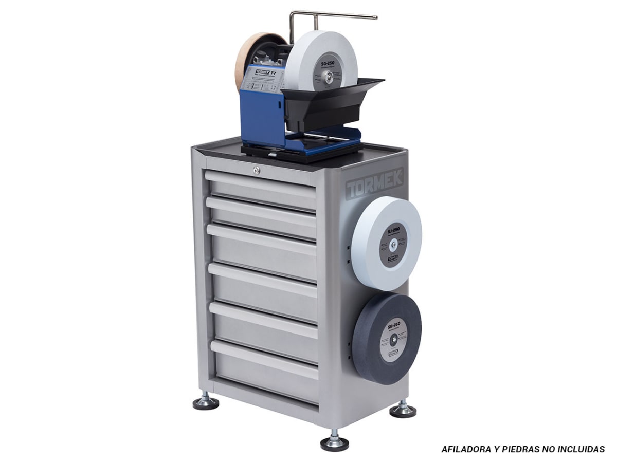 Centro de Afilado Tormek para Organizacion de Accesorios, Guias y Soportes Tormek. Mod: TS-7404