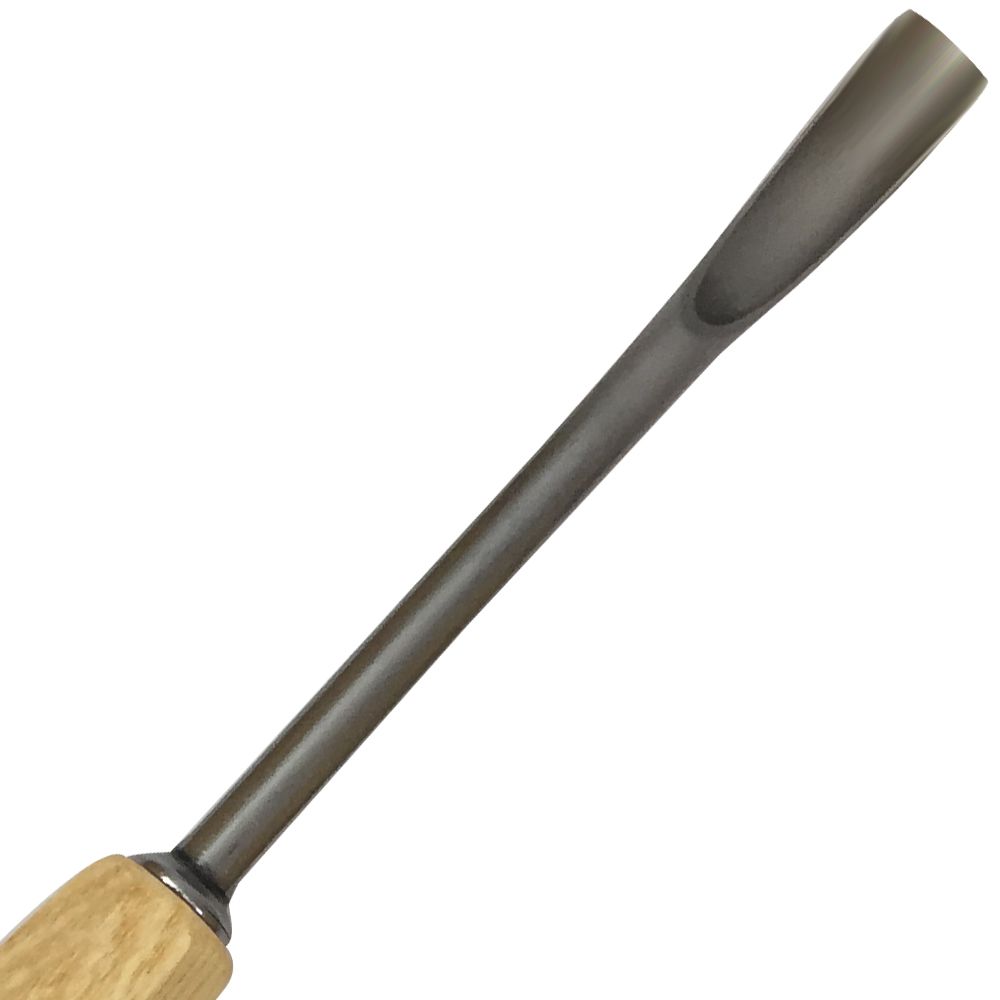 Gubia No 8A Semi Curva Corta de 10 mm de ancho para hacer Cuchara o Cuenco2