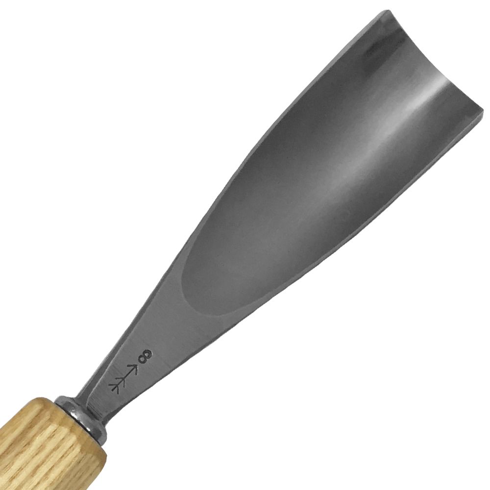 Gubia No 8L Semi Curva de 35 mm de ancho para hacer Cuchara o Cuenco2