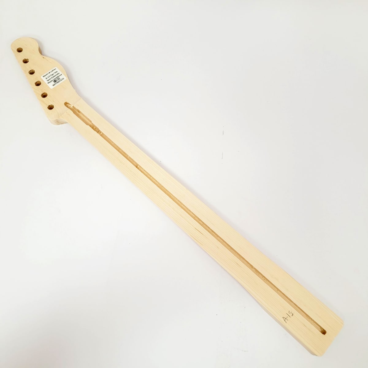 Mastil LB Luthier A-15 Tipo Tele Semi Elaborado de Maple Canadiense Especial 0