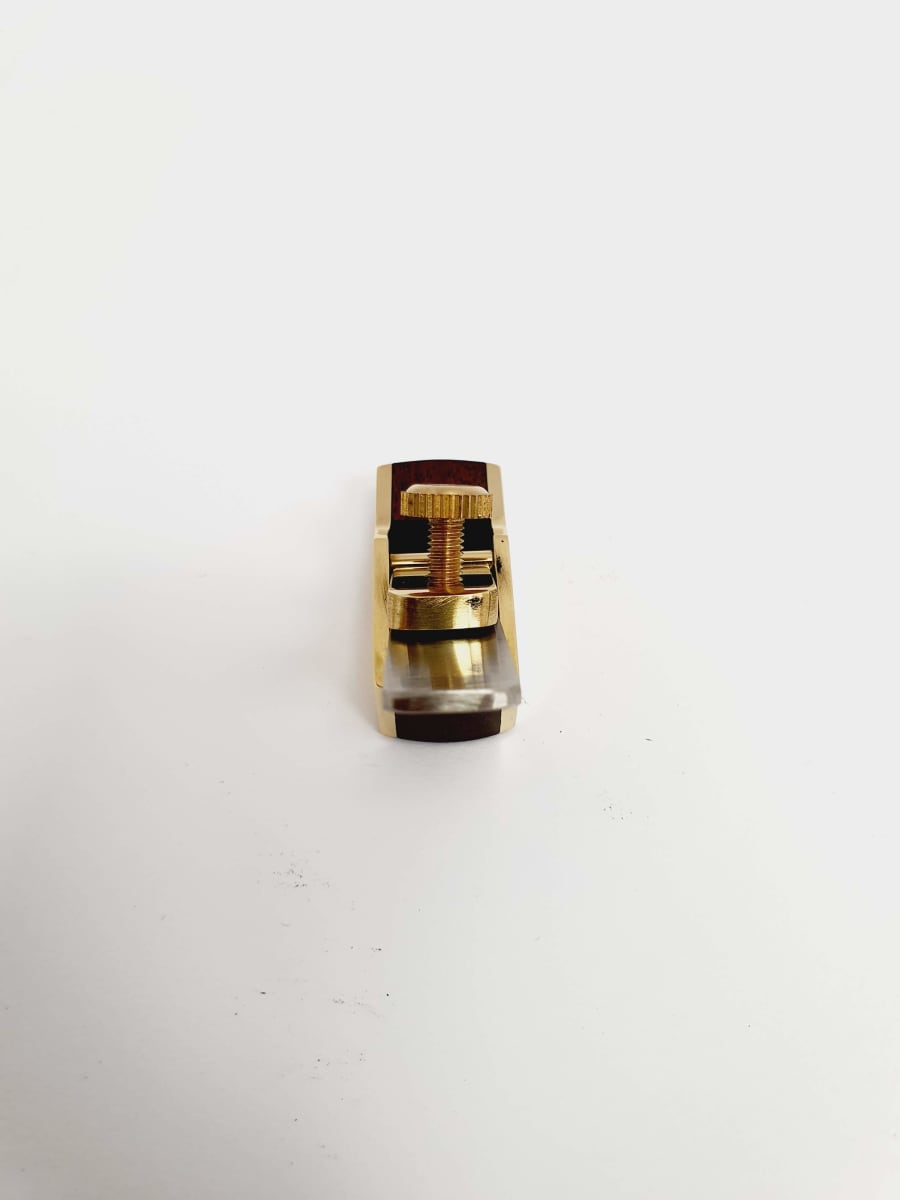 Mini Cepillo de Bronce-Ebano de 36 mm con Base Curva5