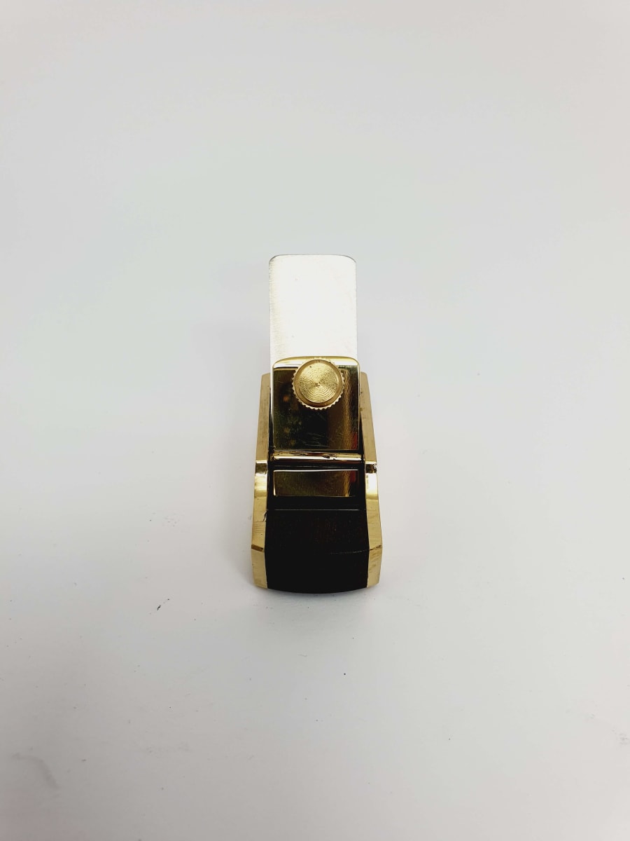 Mini Cepillo de Bronce-Ebano de 45 mm con Base Curva2