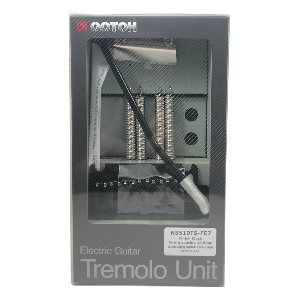 Tremolo Vintage. 7-String. Black. Mod: NS510TS-FE7 (63mm) 3