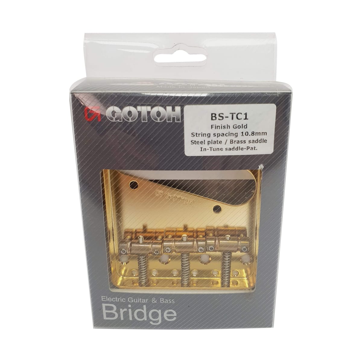 Puente Vintaje Fijo para Telecaster. Gold. Mod: BS-TC12