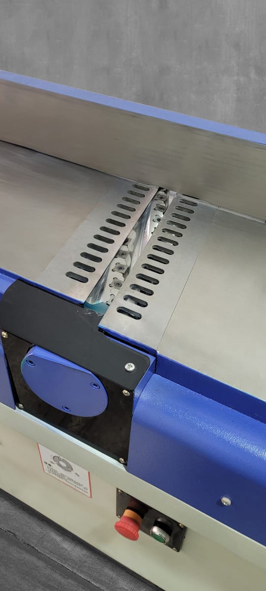 Canteadora Heavy Duty con Cabezal Helicoidal con motor de 4KW 5.5HP Monofásico 220V15