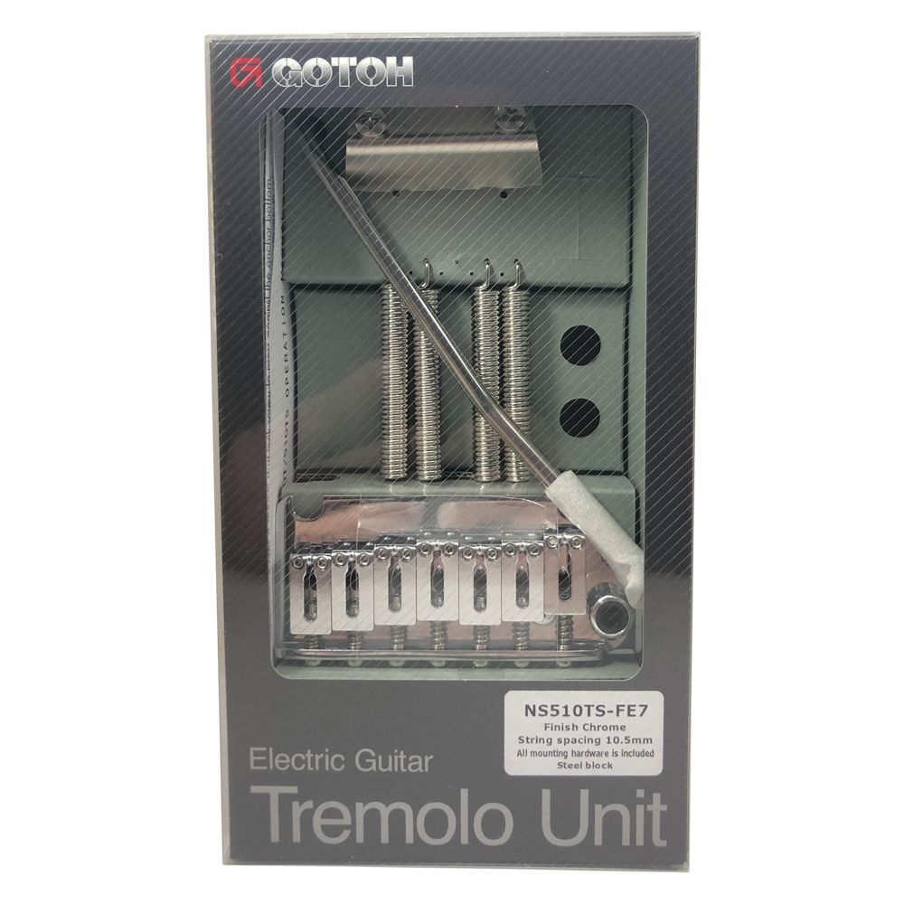 Tremolo Vintage. 7-String. Chrome. Mod: NS510TS-FE7 (63mm) 3