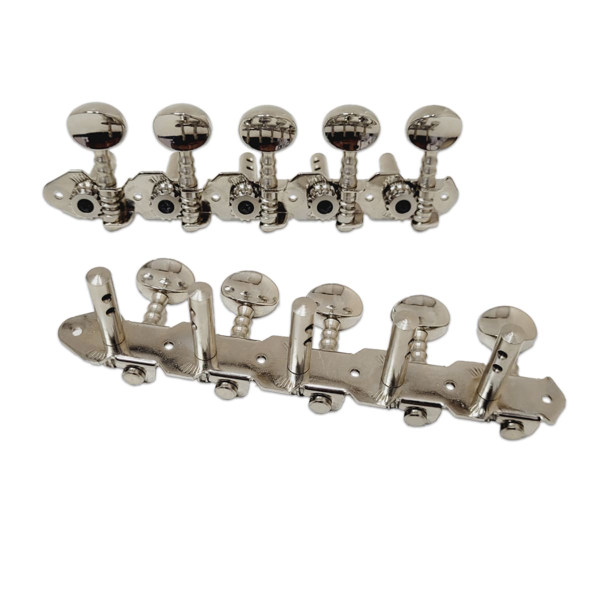Clavijeros de precisión para Charango y Mandolina Holand.Mod 42.08.E Nickel B/Metal (5+5)5