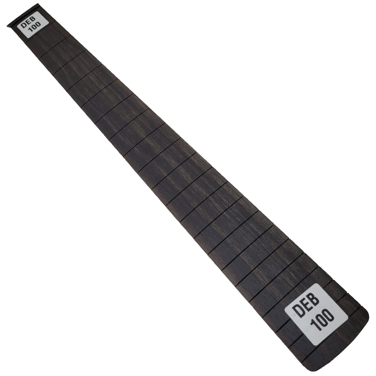 Diapason Ranurado Unico DEB-100 de Ebano Africano Especial para Guitarra Escala 25.5