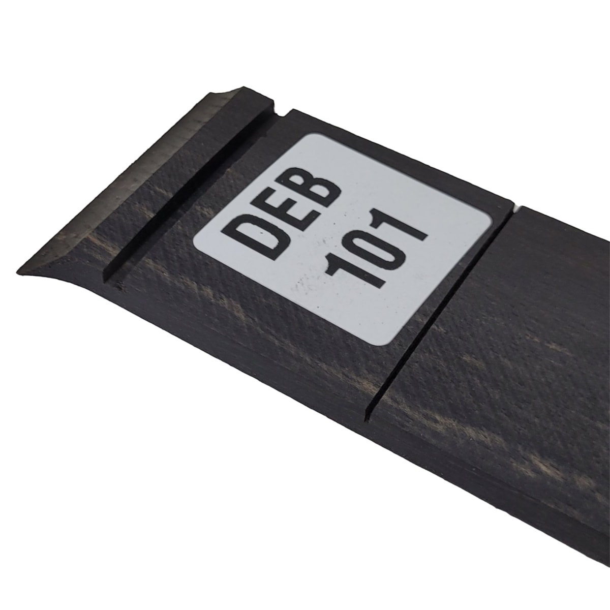 Diapason Ranurado Unico DEB-101 de Ebano Africano Especial para Guitarra Escala 25.5