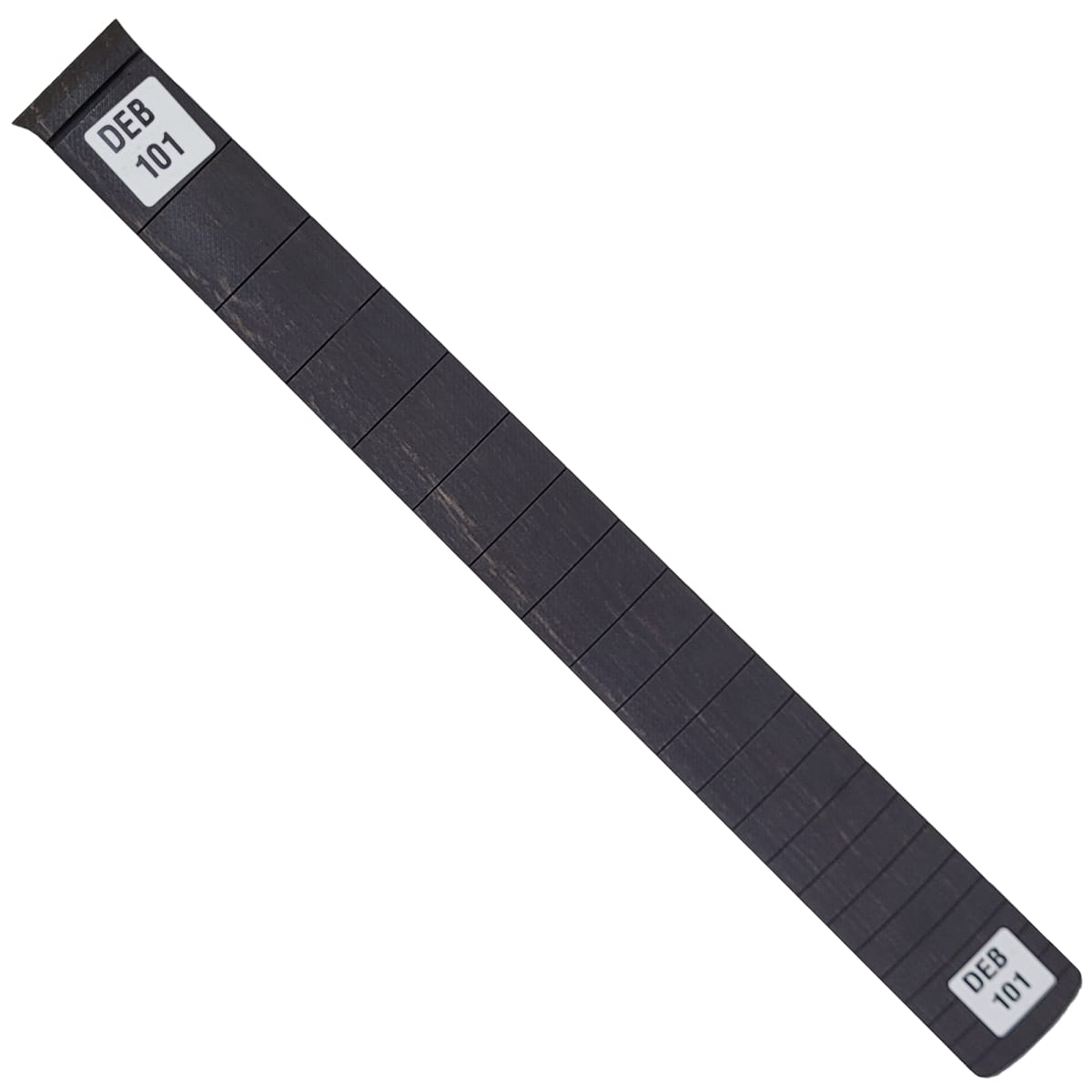 Diapason Ranurado Unico DEB-101 de Ebano Africano Especial para Guitarra Escala 25.5