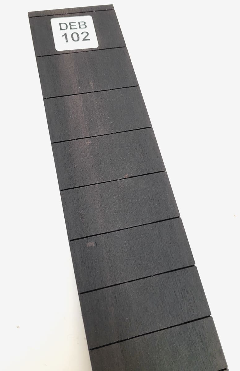 Diapason Ranurado Unico REF: DEB-102 de Ebano para Guitarra Clasica3