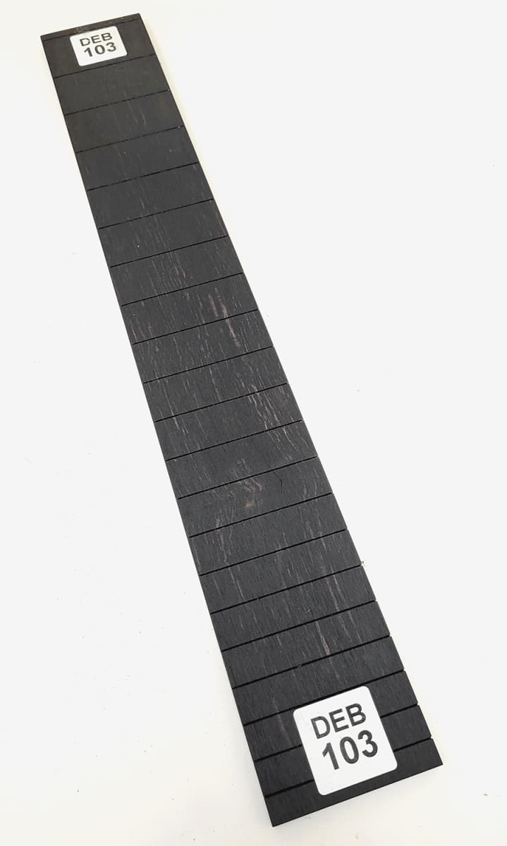 Diapason Ranurado Unico REF: DEB-103 de Ebano para Guitarra Clasica 0
