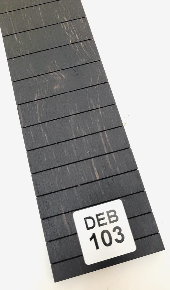 Diapason Ranurado Unico REF: DEB-103 de Ebano para Guitarra Clasica3