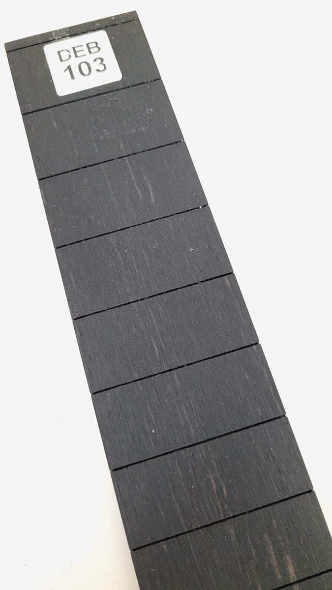 Diapason Ranurado Unico REF: DEB-103 de Ebano para Guitarra Clasica4