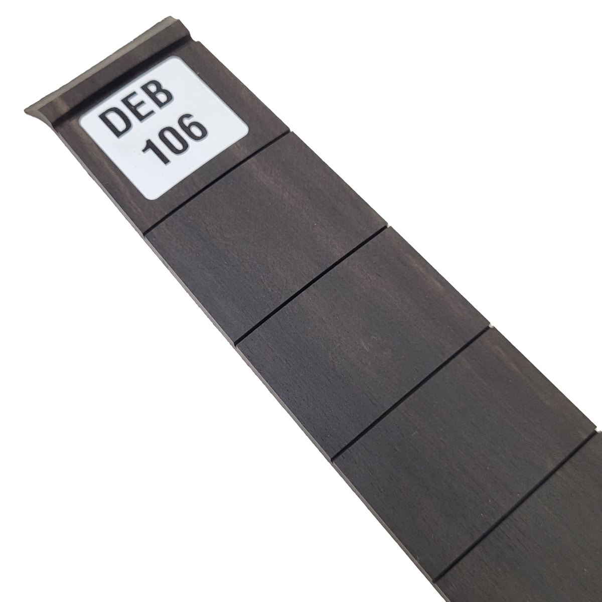 Diapasón Ranurado DEB-106 de Ébano Africano Especial para Guitarra Tipo Fender Escala 25.5