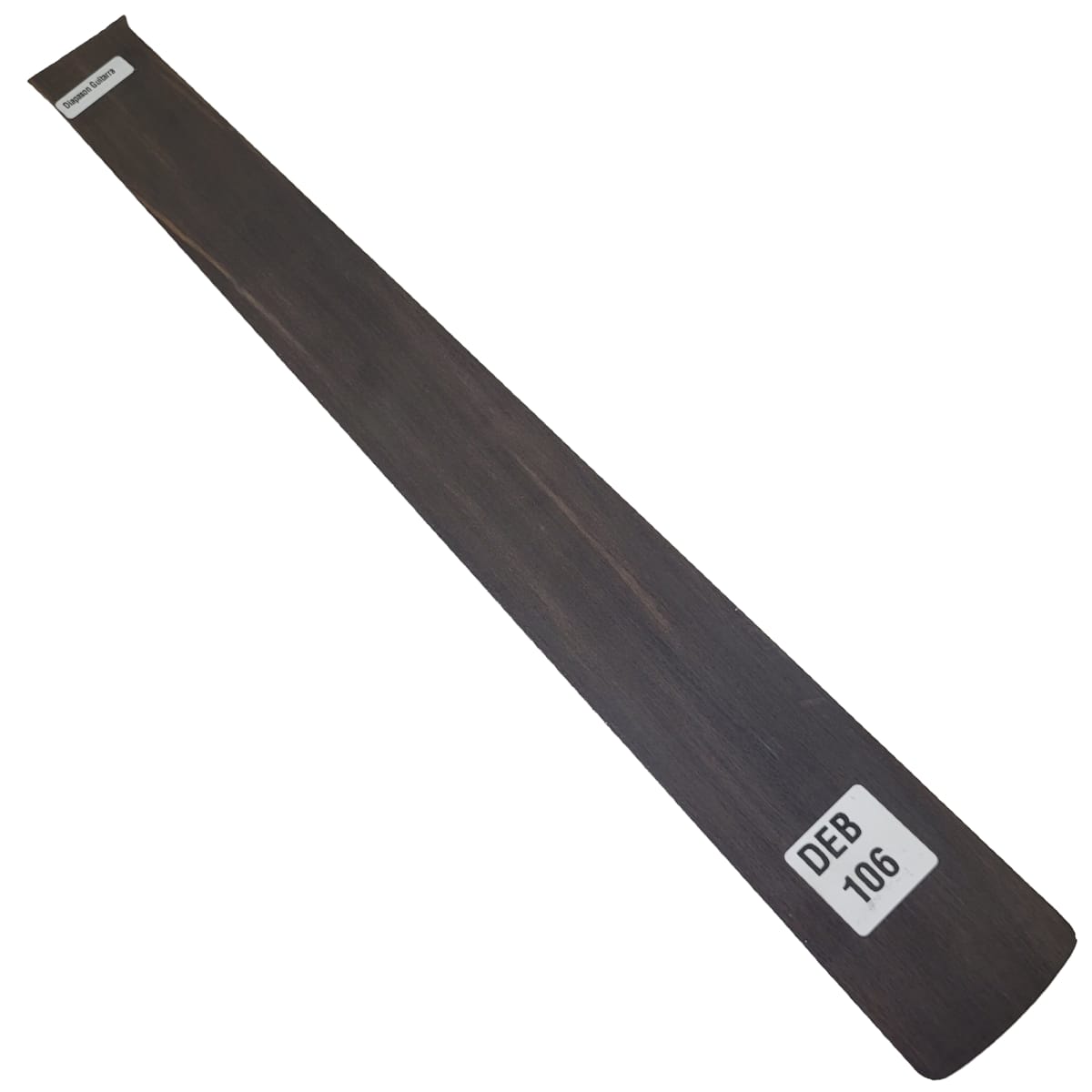 Diapasón Ranurado DEB-106 de Ébano Africano Especial para Guitarra Tipo Fender Escala 25.5