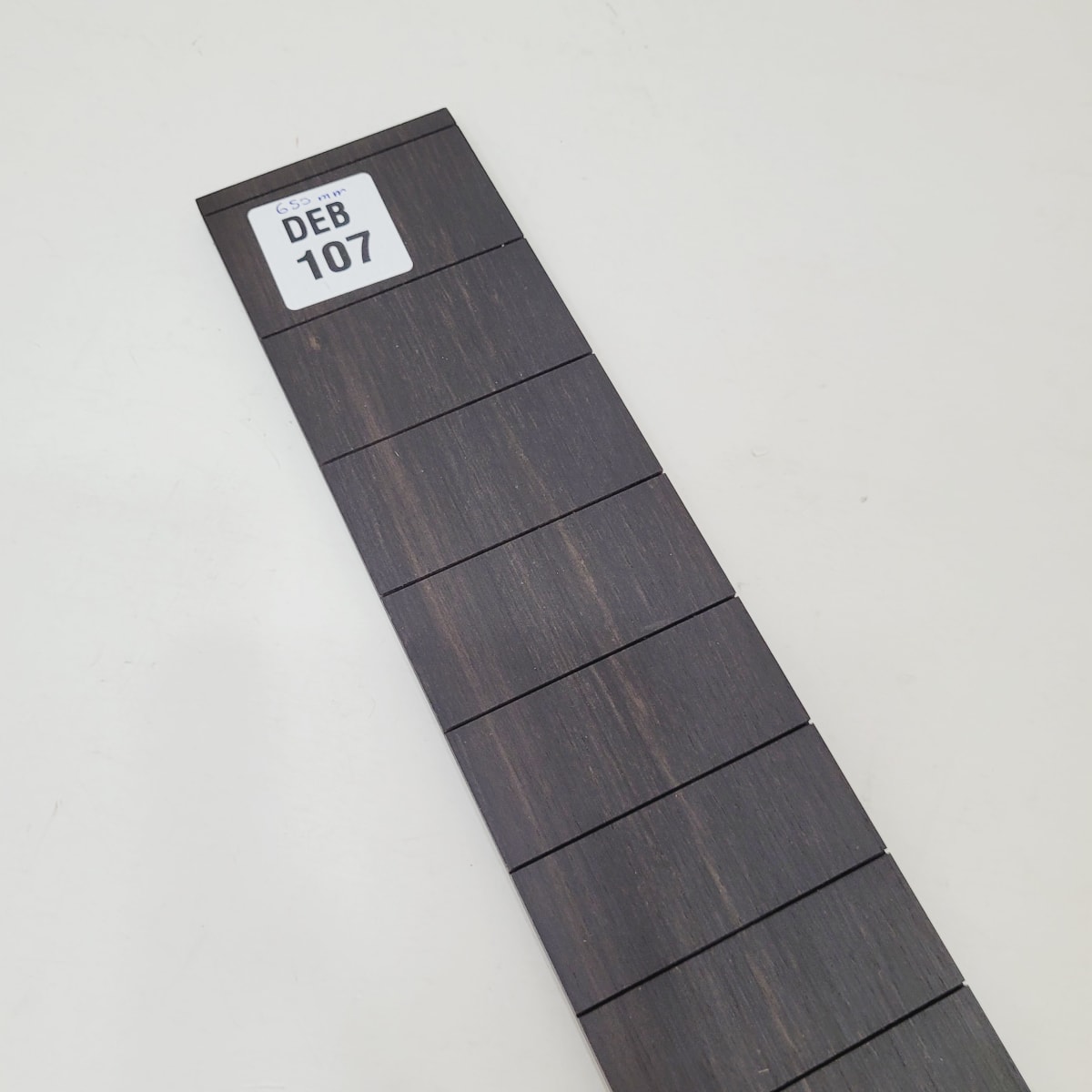 Diapason Ranurado REF: DEB-107 de Ebano para Guitarra Clasica Escala 650mm2