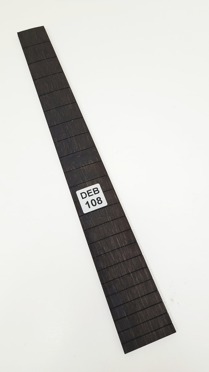 Diapason Ranurado REF: DEB-108 de Ebano - Escala 24.75