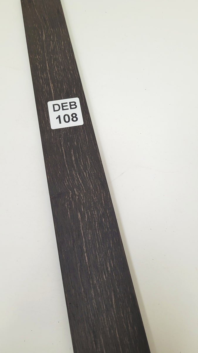 Diapason Ranurado REF: DEB-108 de Ebano - Escala 24.75