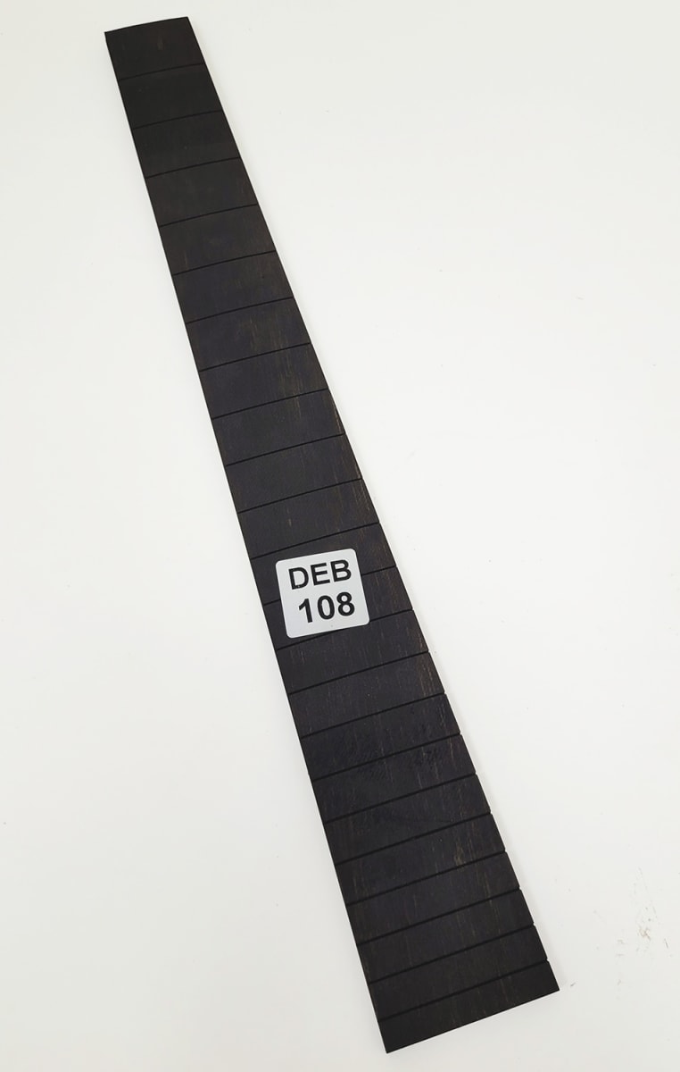 Diapason Ranurado REF: DEB-108 de Ebano - Escala 24.75