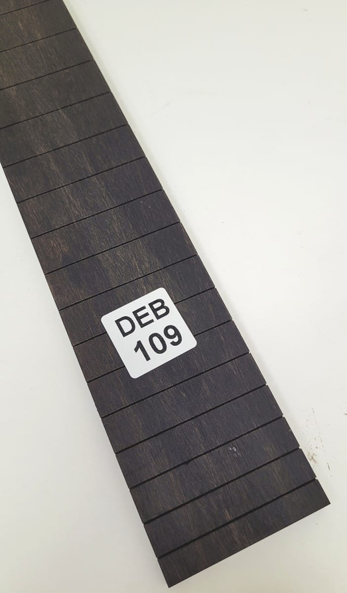 Diapason Ranurado REF: DEB-109 de Ebano para Guitarra Clasica6