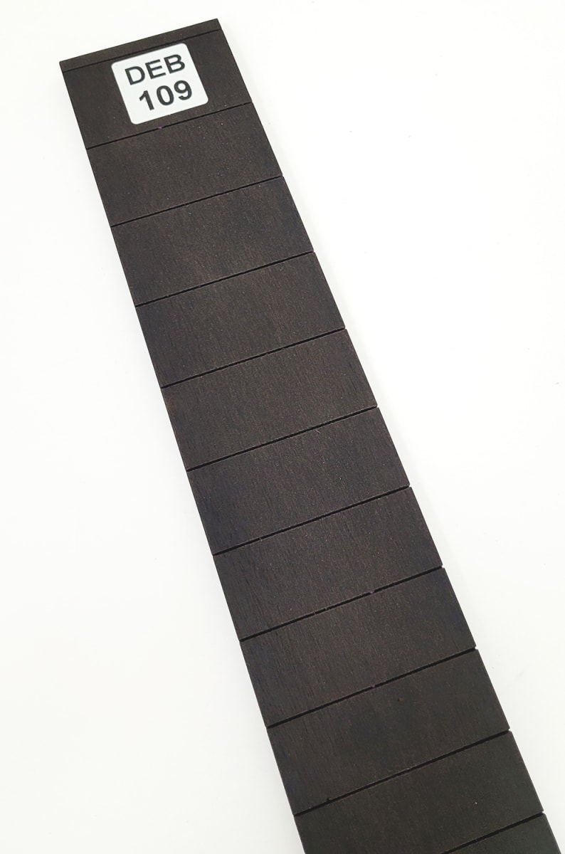 Diapason Ranurado REF: DEB-109 de Ebano para Guitarra Clasica8